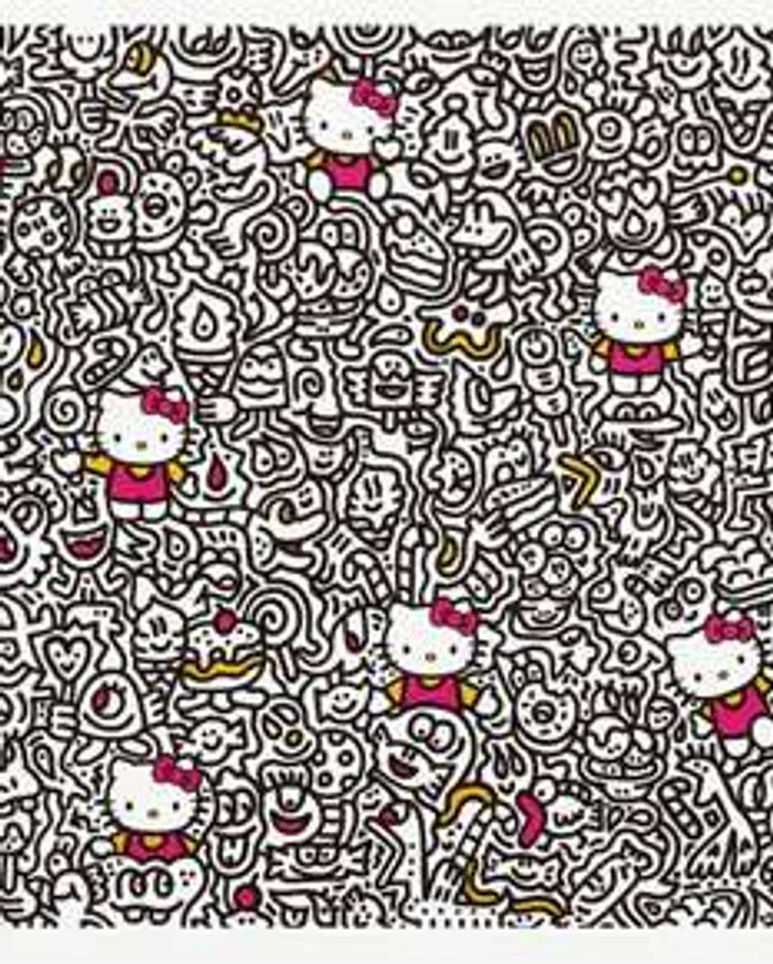 Candy Kitty by Mr Doodle