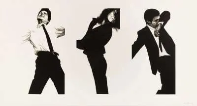 Jules, Gretchen, Mark (State II) by Robert Longo