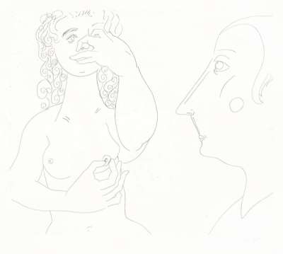 More Sketches Of Spain - For Miles Davis #2 by George Condo