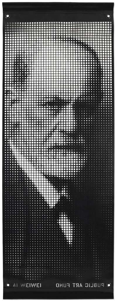 Banner 50 by Ai Weiwei