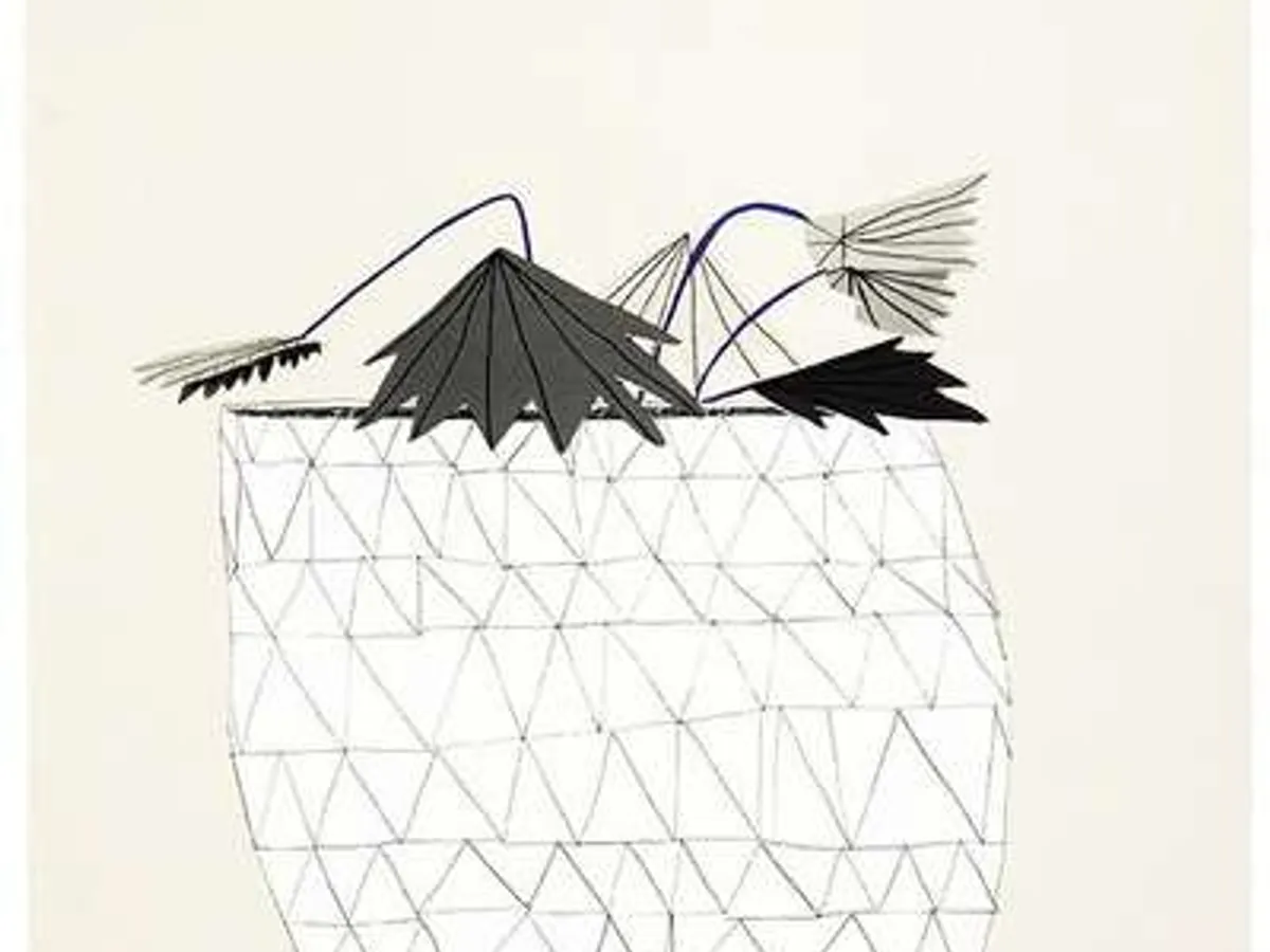 Untitled With Grey Leaves