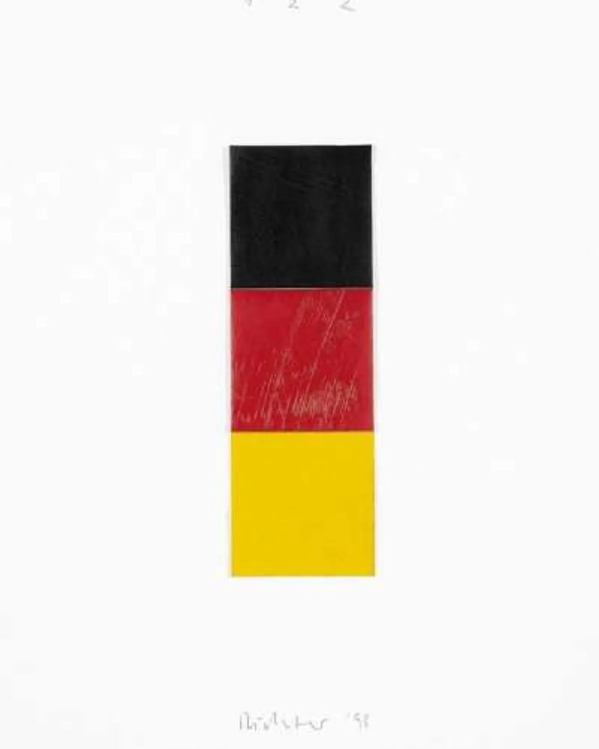Schwarz Rot Gold I by Gerhard Richter