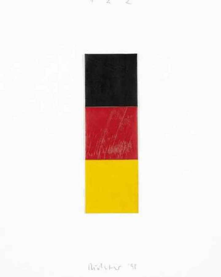 Schwarz Rot Gold I by Gerhard Richter