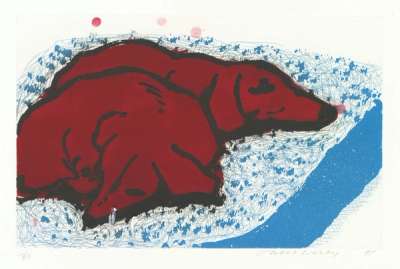 Small Dogs (T.344) by David Hockney