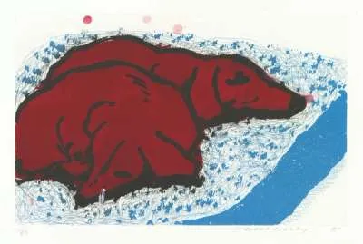 Small Dogs (T.344) by David Hockney