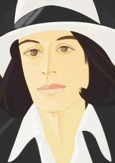 White Hat by Alex Katz