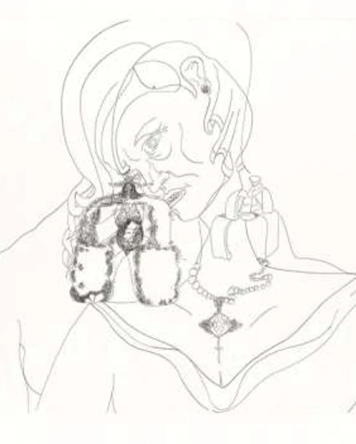 More Sketches Of Spain - For Miles Davis #3 by George Condo