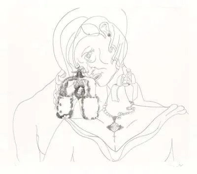 More Sketches Of Spain - For Miles Davis #3 by George Condo