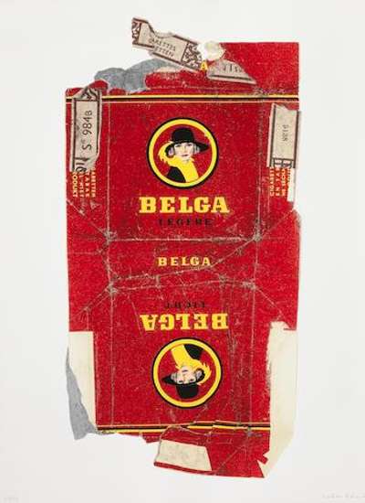 Fag Packets (Belga) by Peter Blake