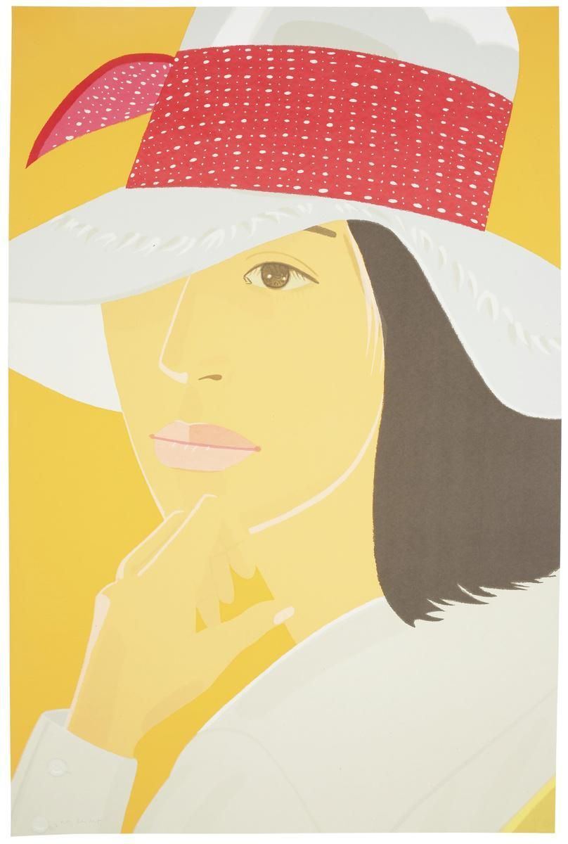 The Red Band by Alex Katz