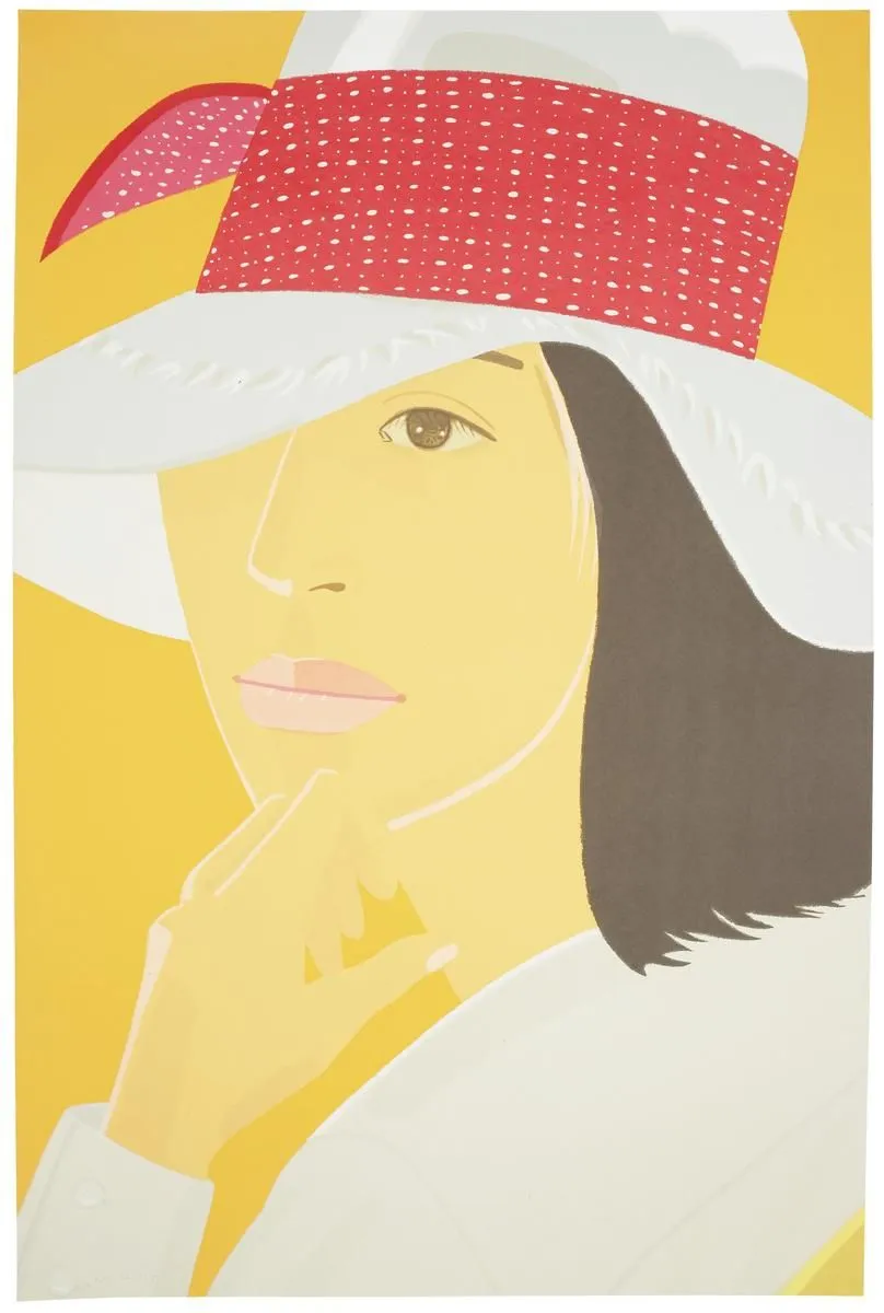 The Red Band by Alex Katz