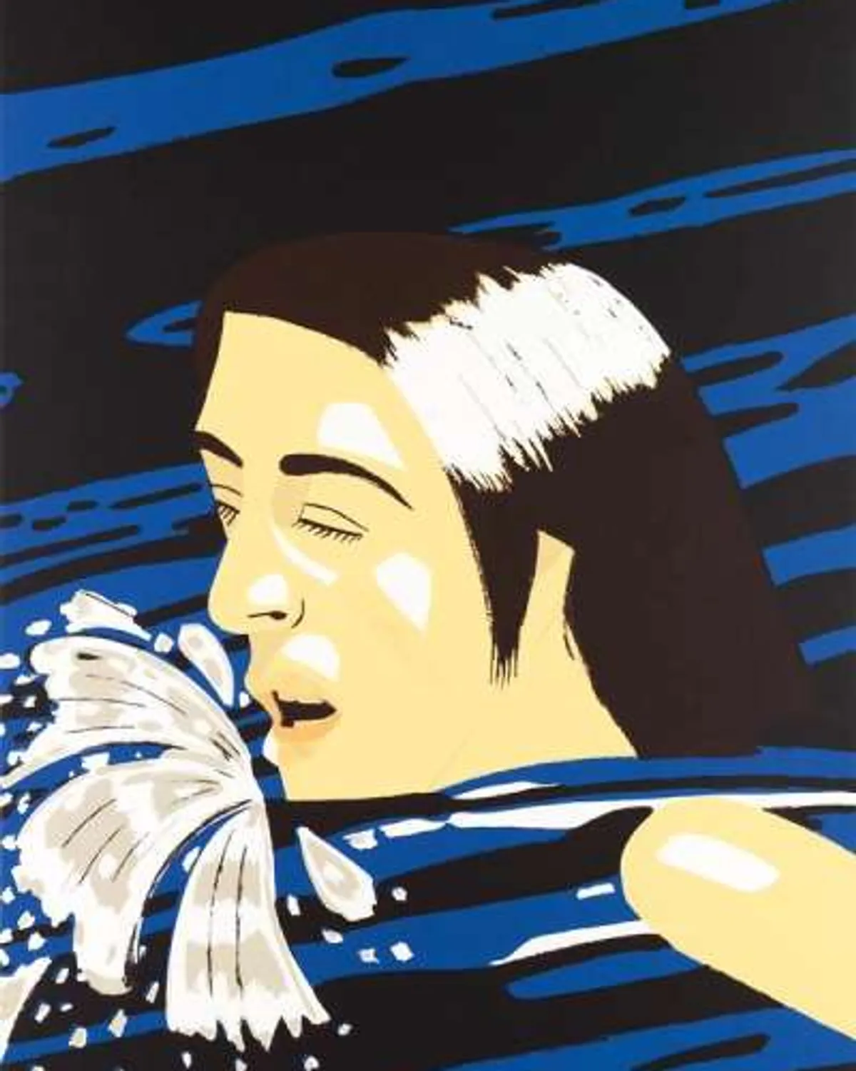 Olympic Swimmer by Alex Katz