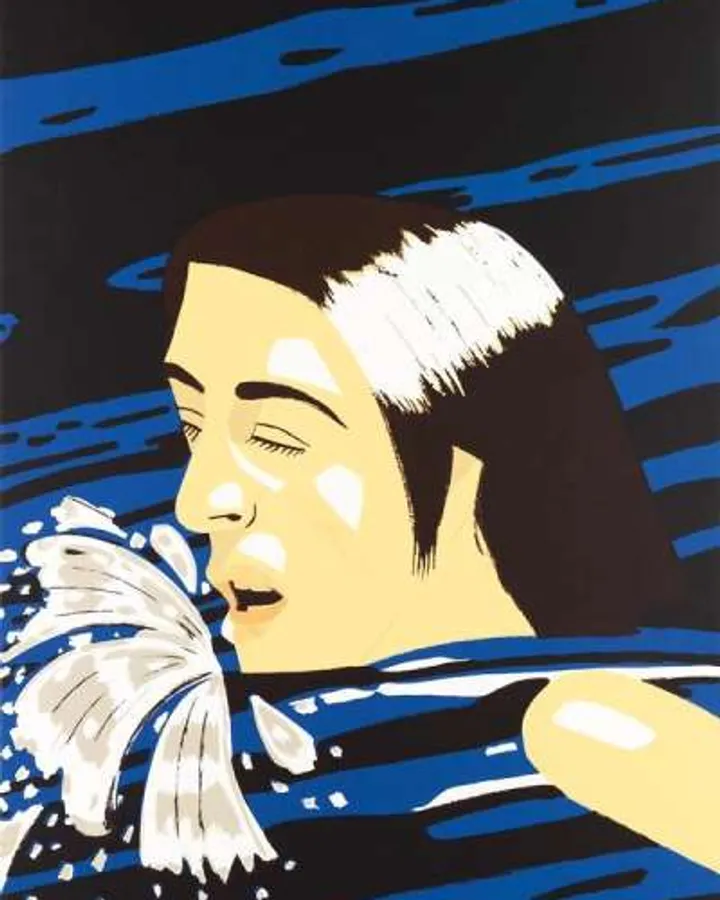 Olympic Swimmer by Alex Katz