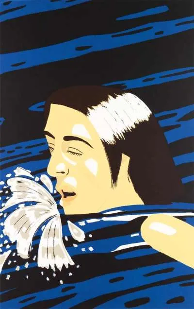 Olympic Swimmer by Alex Katz
