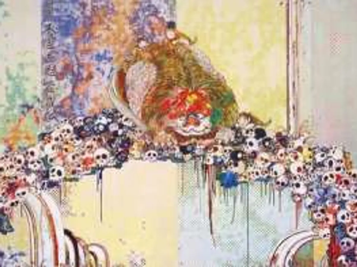 A Picture Of The Blessed Lion Who Stares At Death