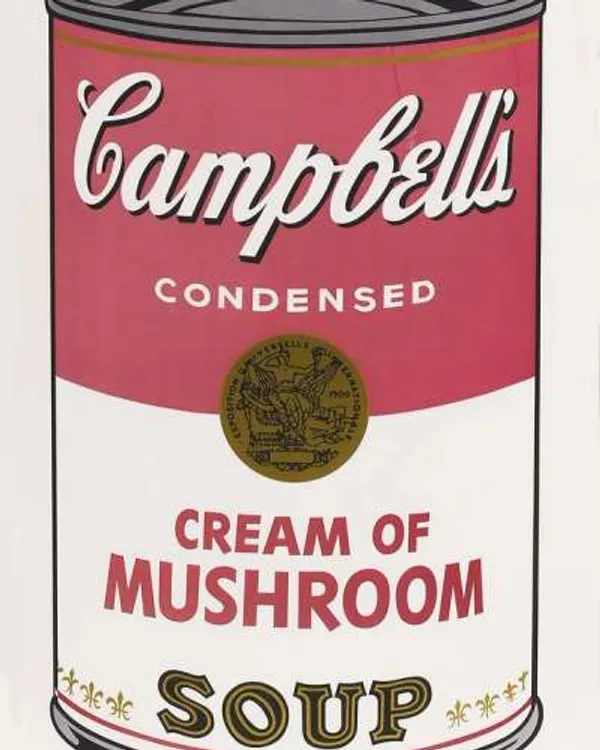 Campbell's Soup I, Cream Of Mushroom (F. & S. II.53) by Andy Warhol