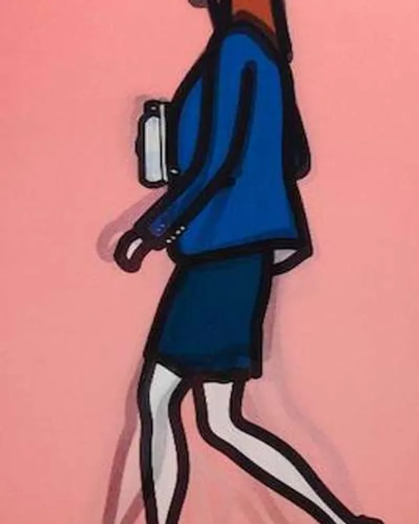 Lawyer by Julian Opie