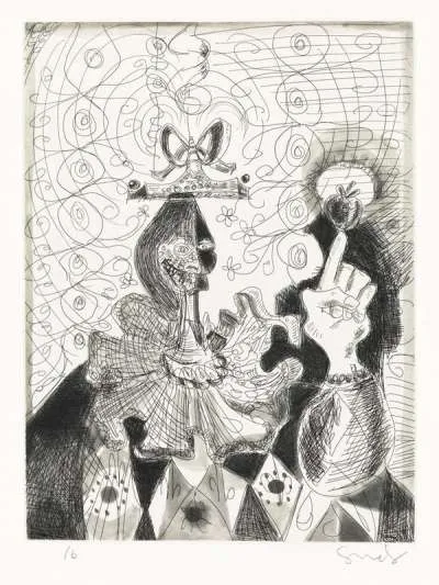 Untitled VI by George Condo
