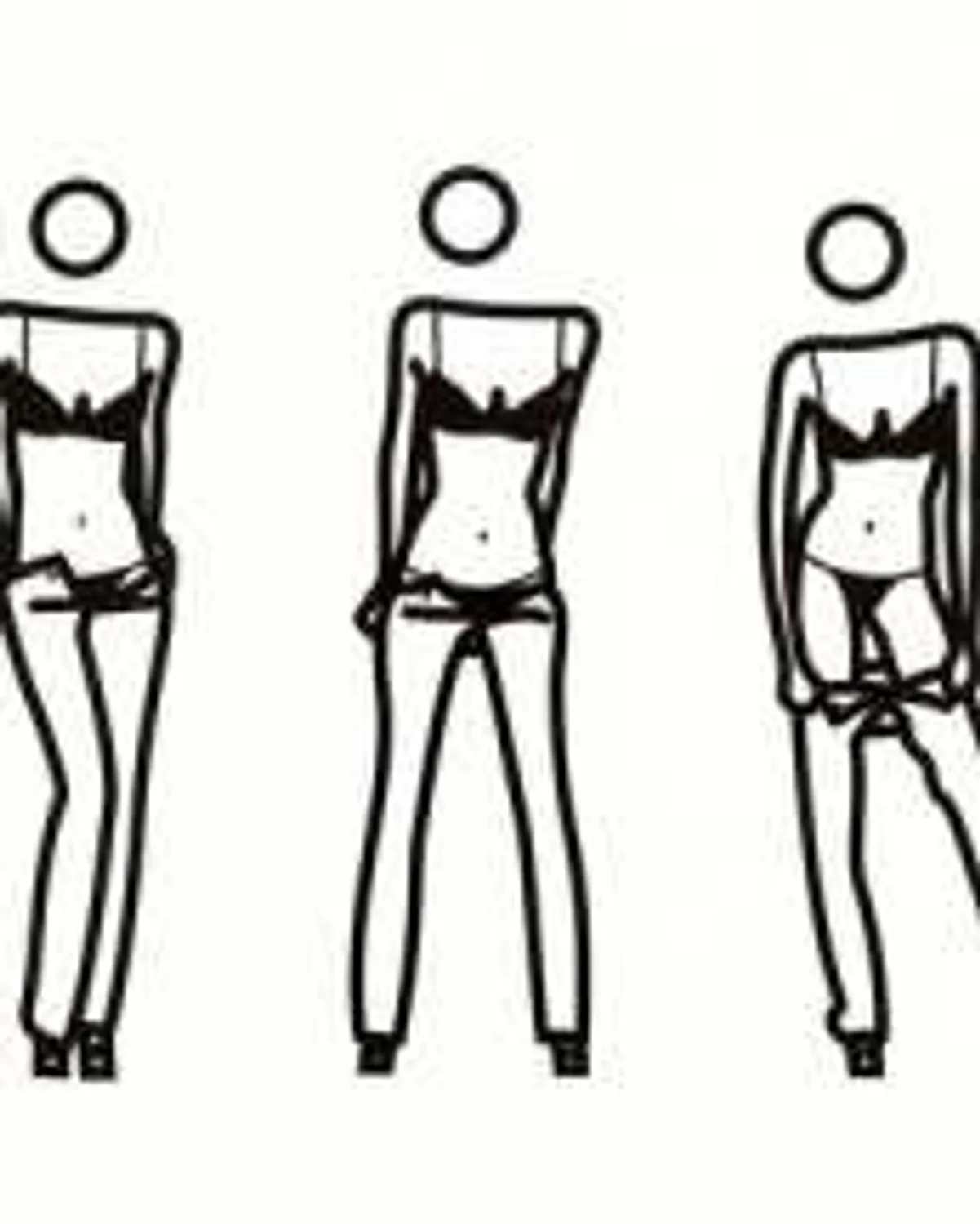 Bijou Gets Undressed 6 by Julian Opie