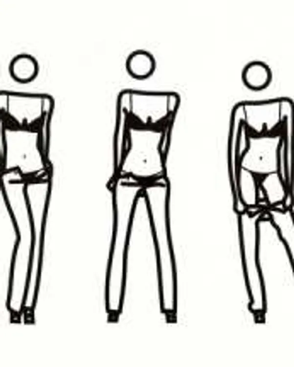 Bijou Gets Undressed 6 by Julian Opie