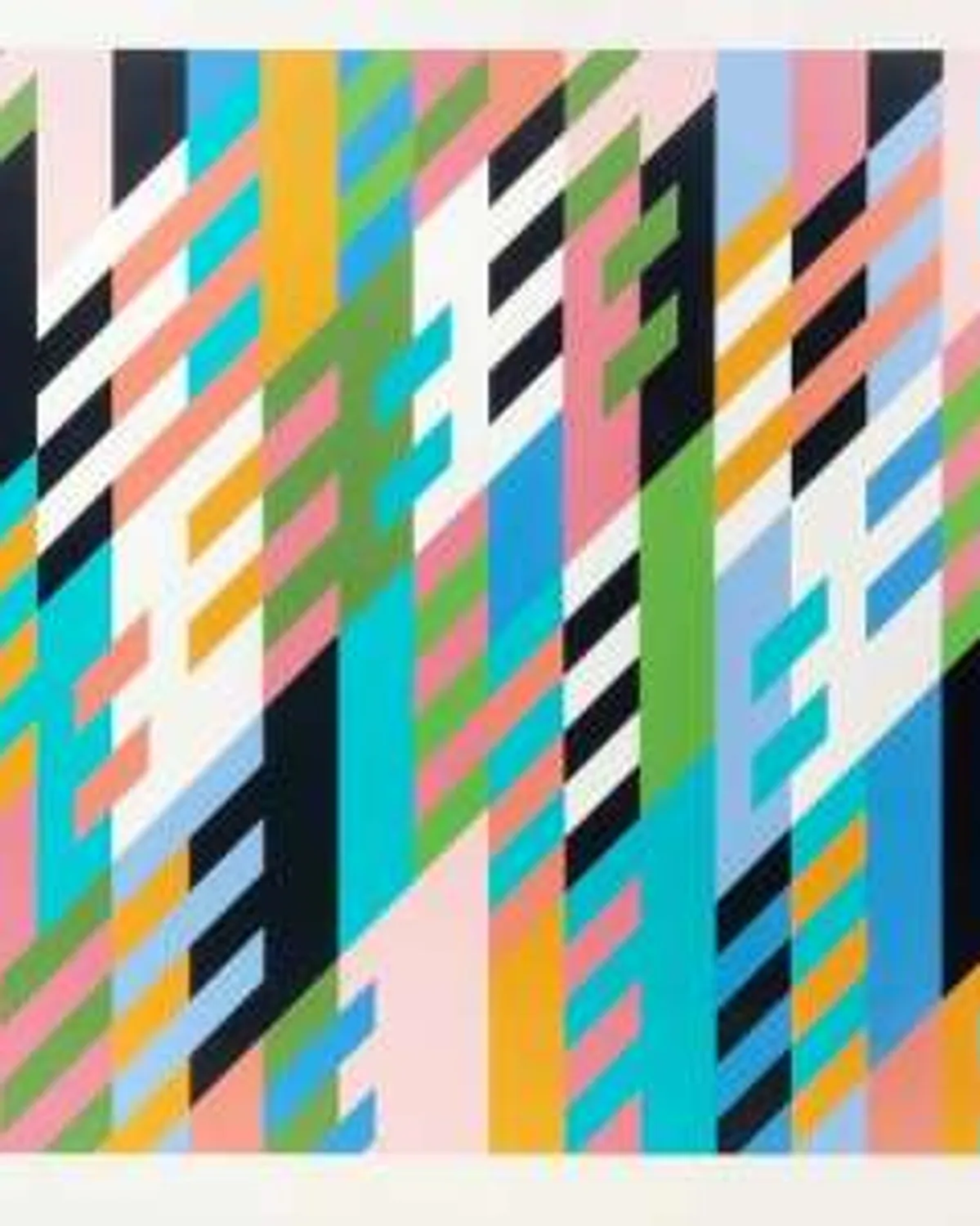 New Day by Bridget Riley