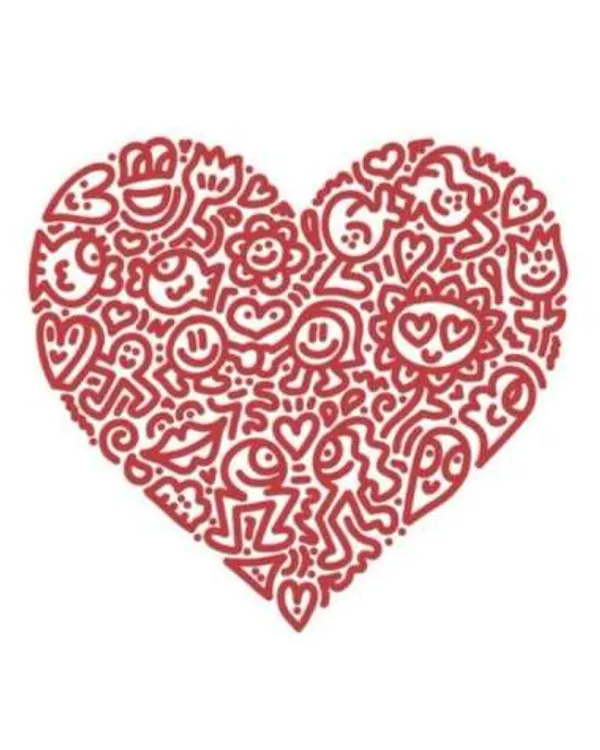 Holding Hands by Mr Doodle