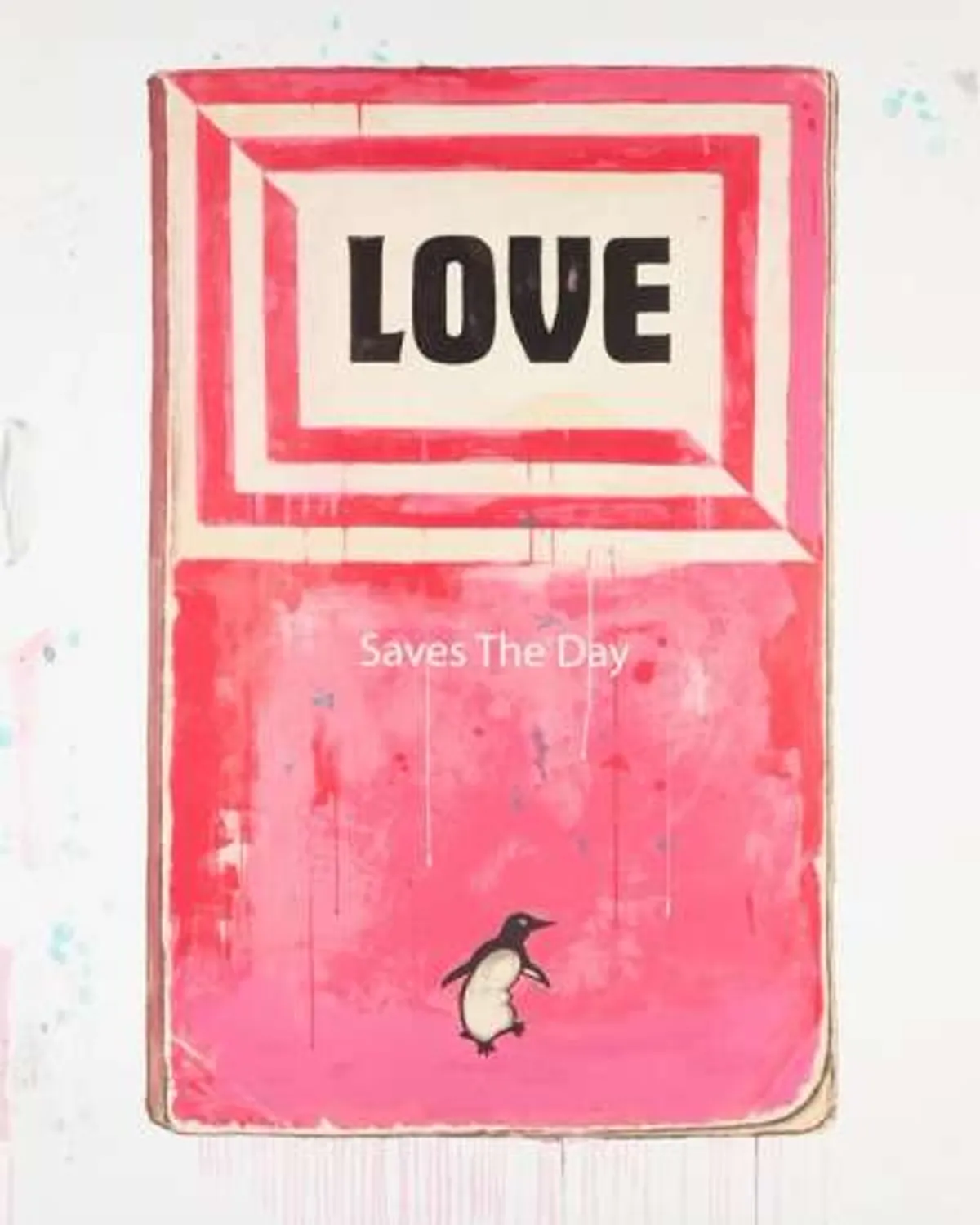 Love Saves The Day by Harland Miller