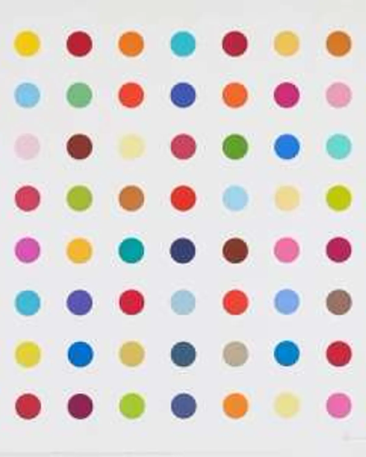 M-Fluorobenzylamine by Damien Hirst