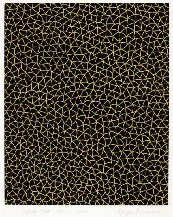 Infinity Nets (YBL) by Yayoi Kusama