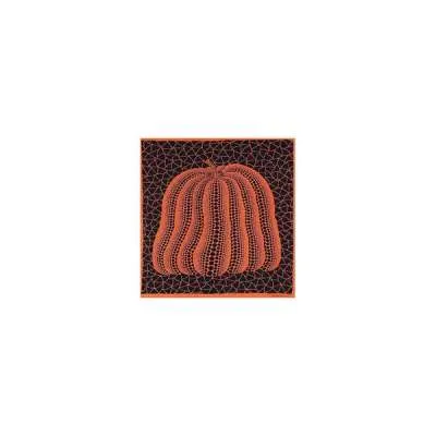 Pumpkin Memorial Scarf (red) by Yayoi Kusama