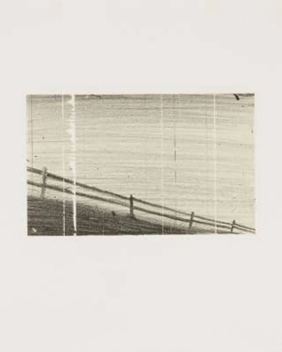 Fence by Ed Ruscha
