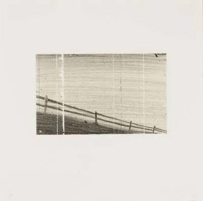 Fence by Ed Ruscha