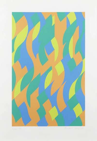 Sylvan by Bridget Riley