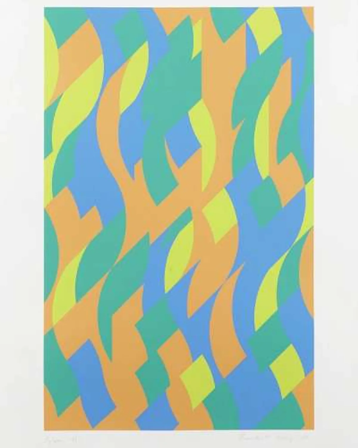 Sylvan by Bridget Riley