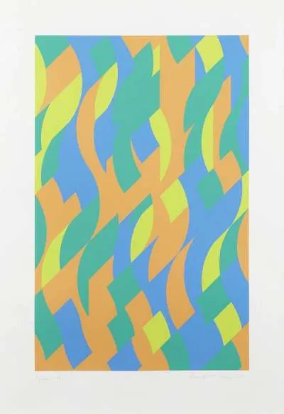 Sylvan by Bridget Riley
