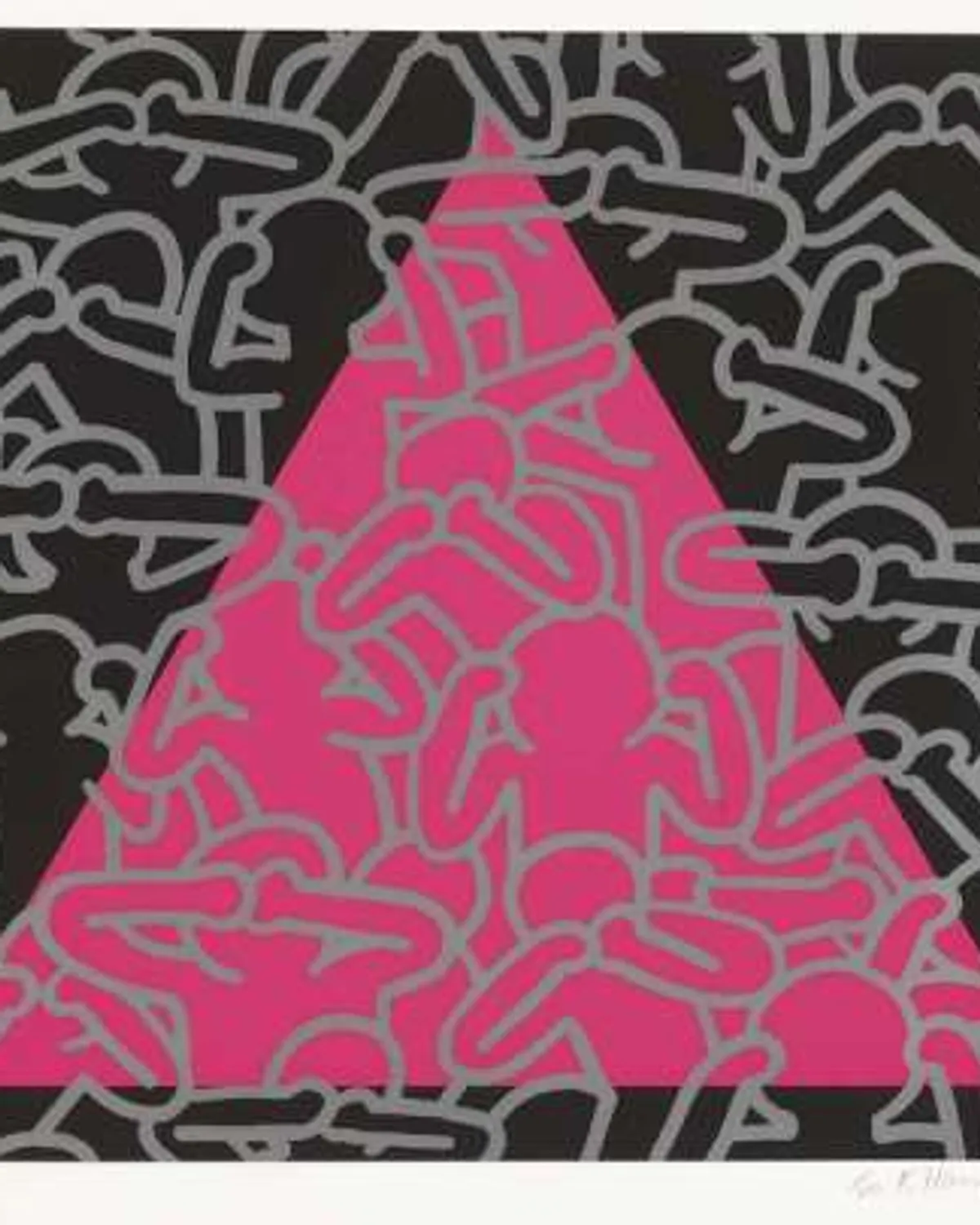 Silence Equals Death by Keith Haring