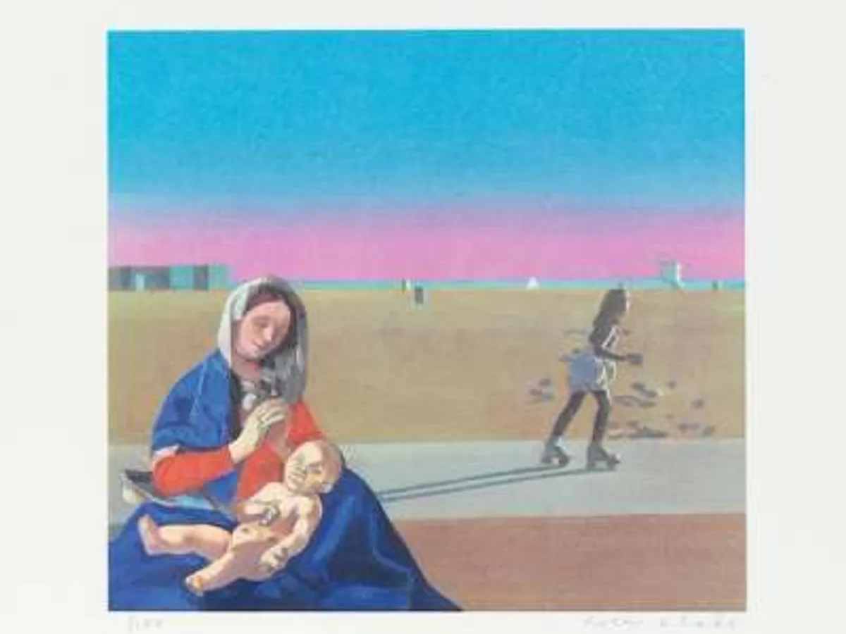 Madonna On Venice Beach 4