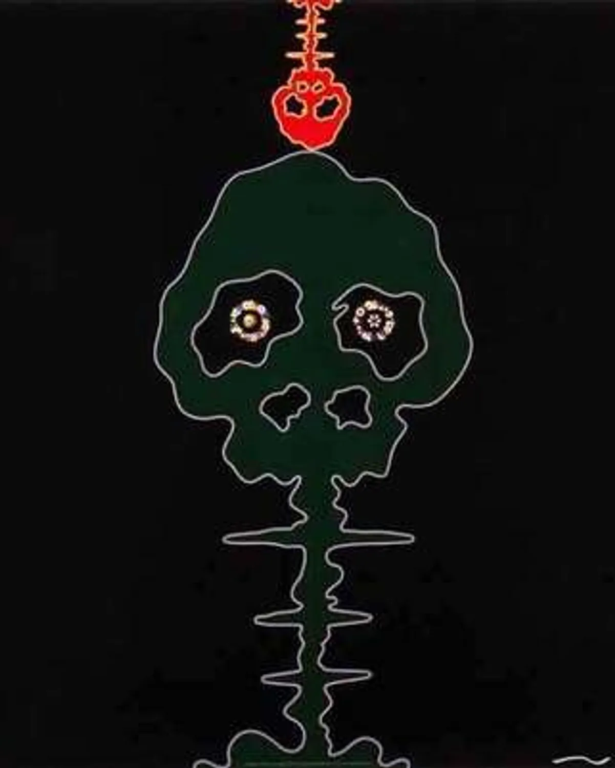 Time Bokan (black) by Takashi Murakami