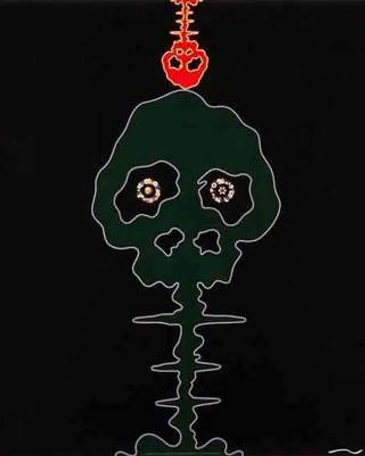 Time Bokan (black) by Takashi Murakami