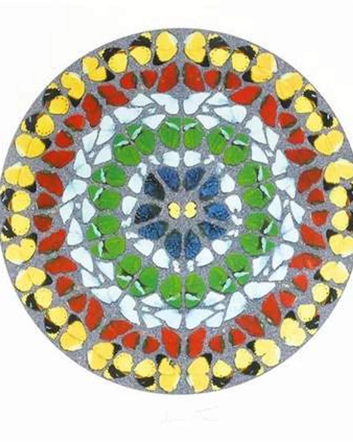 Quare Fremuerunt Gentes (diamond dust) by Damien Hirst