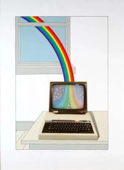 Colour Process by Patrick Hughes