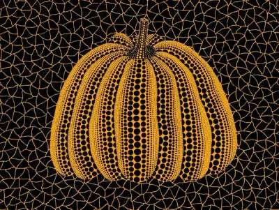Pumpkin (YY) , Kusama 231 by Yayoi Kusama