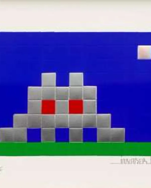 Home Earth by Invader