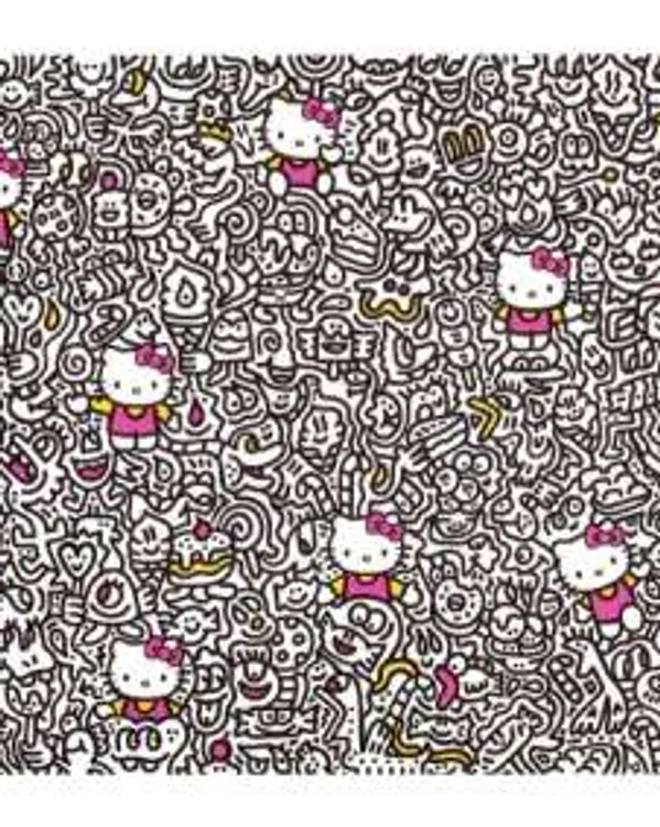 Hello Kitty by Mr Doodle