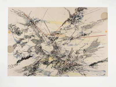 Local Calm by Julie Mehretu