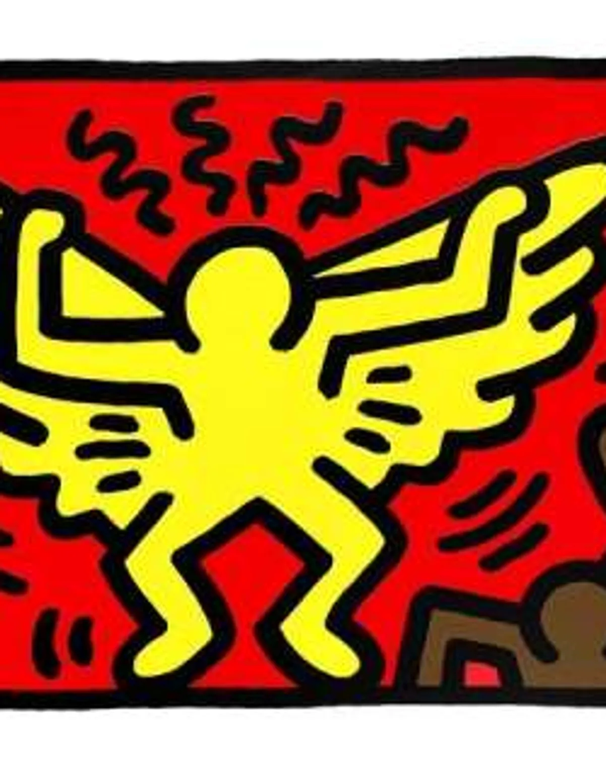 Pop Shop IV, Plate I by Keith Haring