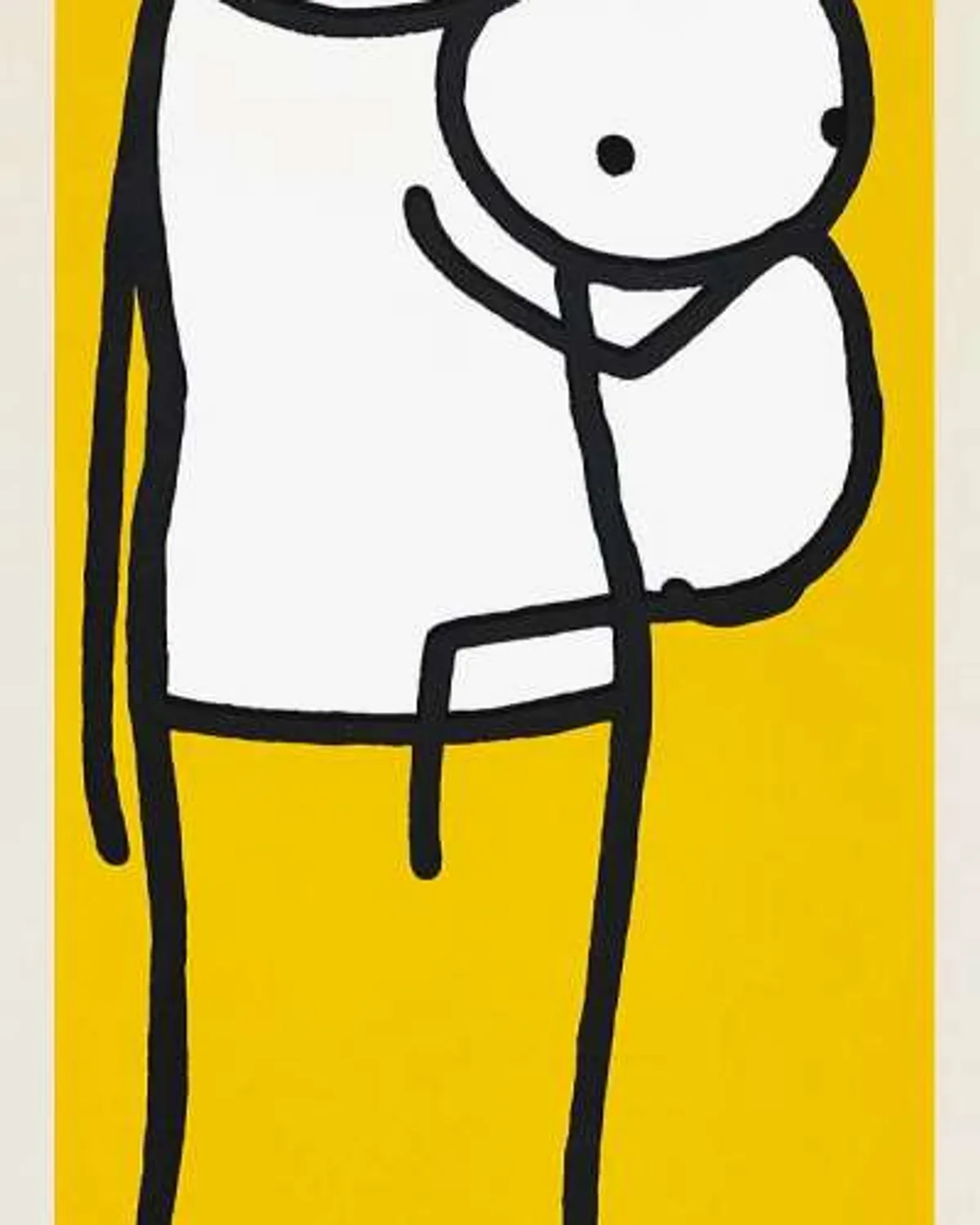 Single Mum (yellow) by Stik