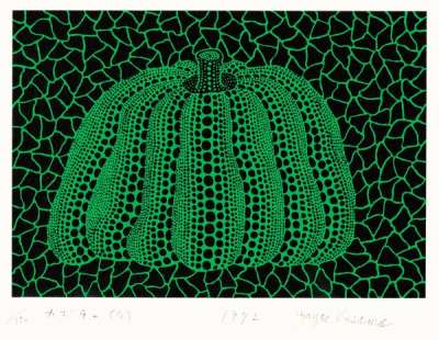Pumpkin (G) , Kusama 151 by Yayoi Kusama