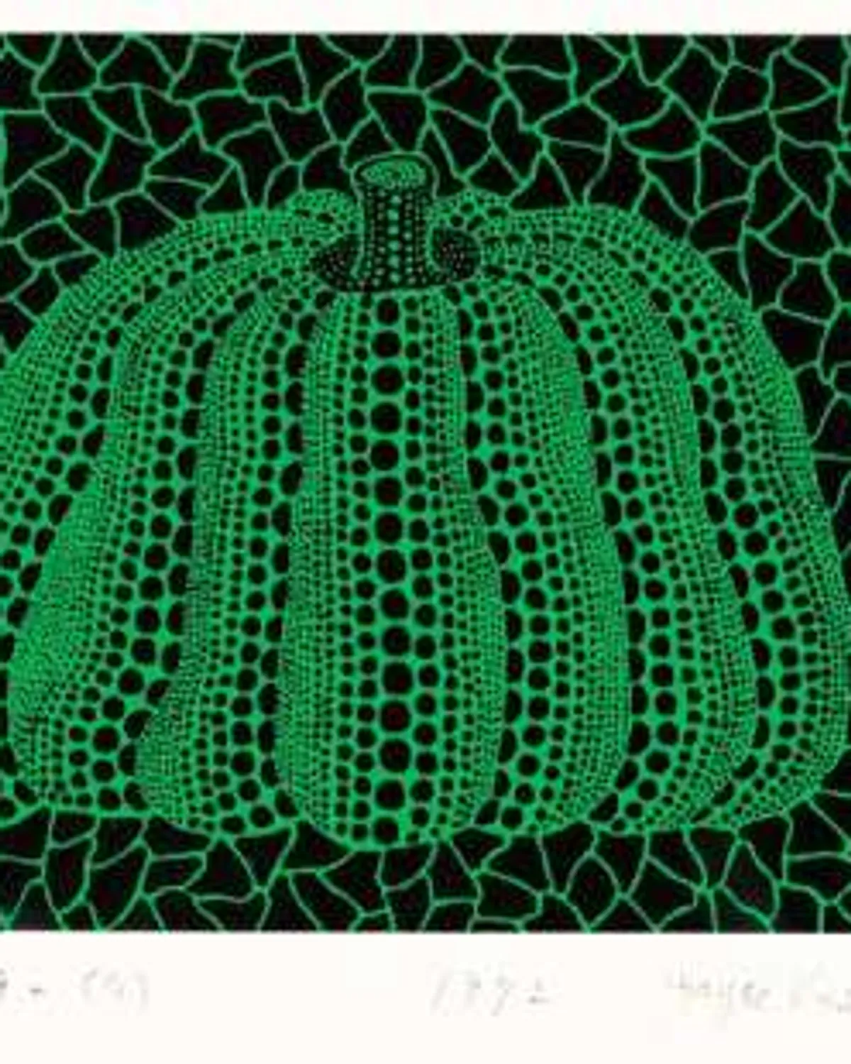 Pumpkin (G) , Kusama 151 by Yayoi Kusama