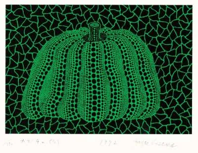 Pumpkin (G) , Kusama 151 by Yayoi Kusama